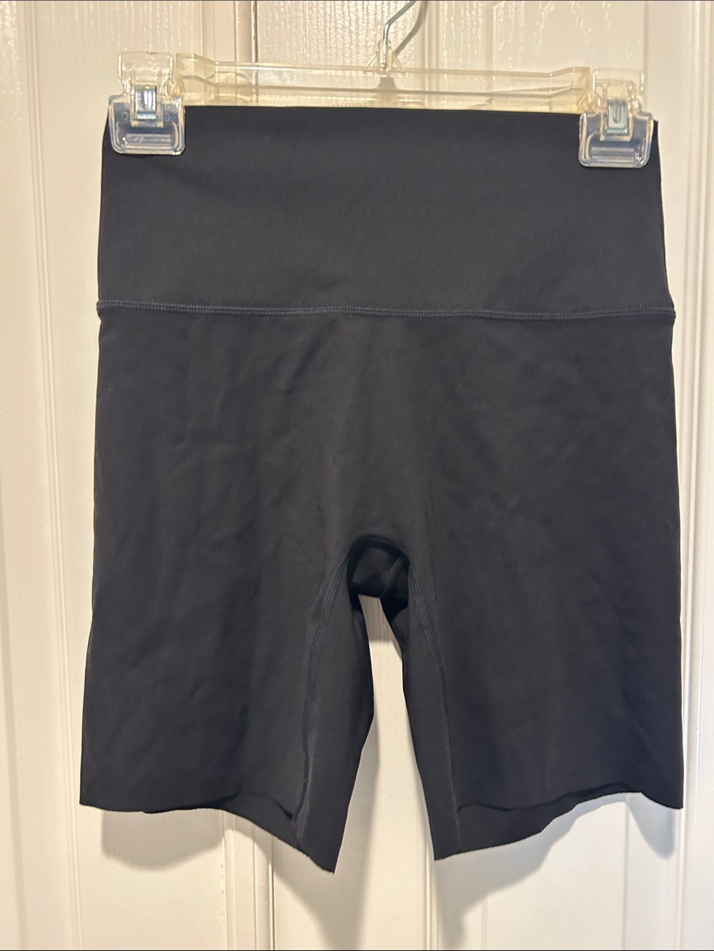 aerie Black High-Waist Bike Shorts